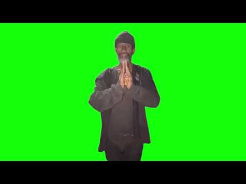 Green Screen Homeless Man Doing Kung Fu Meme