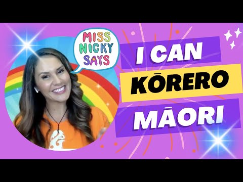 I can kōrero Māori