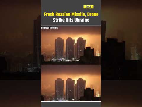 Russia Launches New Barrage Of Drones, Missiles At Ukraine, Kills One In Kyiv