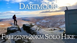 Freezing 20km Solo Hike | Dartmoor's Highest Tors