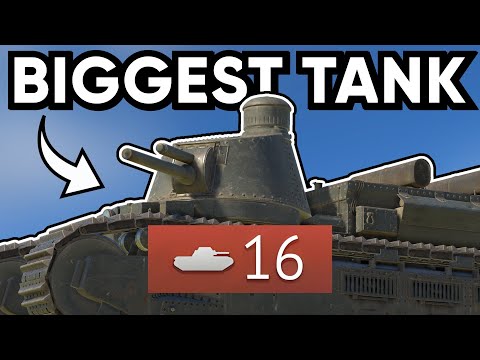 The Largest Tank In War Thunder