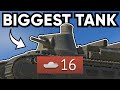 The Largest Tank In War Thunder