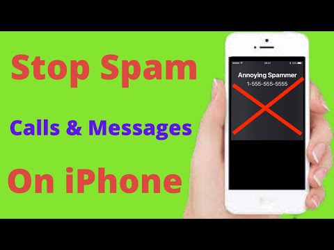 How to Stop Spam Calls on iPhone || How to Stop Spam Text Messages on iPhone