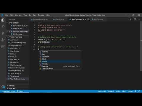 Python List Constructor Explained For Beginners