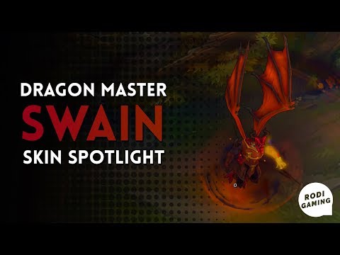 DRAGON MASTER SWAIN - SKIN SPOTLIGHT - LEAGUE OF LEGENDS