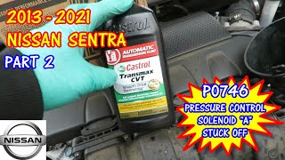 Nissan Chevy Dodge RE0F11A transmission P0746 Pressure Control Valve Solenoid A Stuck Off, Part 2