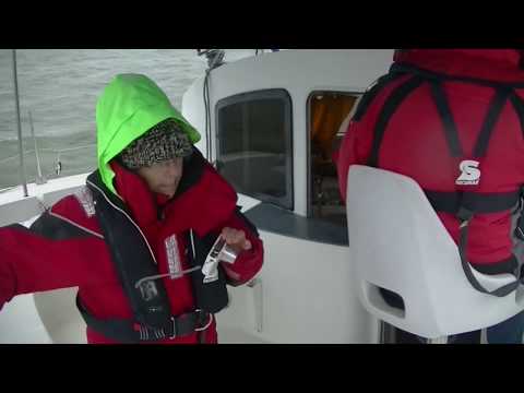 Sturmfahrt / Sturmsegeln mit einem Lavezzi 40 Katamaran von Fontaine Pajot