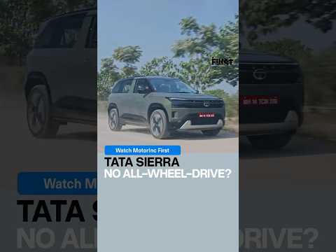 Tata Sierra 2026 has no all-wheel drive version?