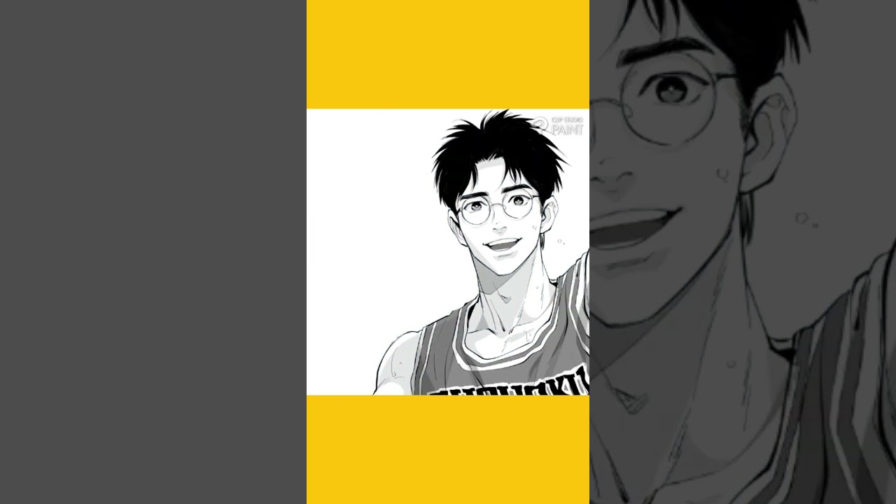 THE FIRST SLAM DUNKが楽しみすぎて木暮公延描いてみた。（初日に見ました。）