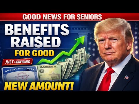 GOOD NEWS FOR SENIORS : SSA Raises Benefits for Good — Your New Amount Revealed!