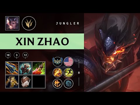 Xin Zhao Jungle vs Nidalee - NA Challenger Patch 25.24
