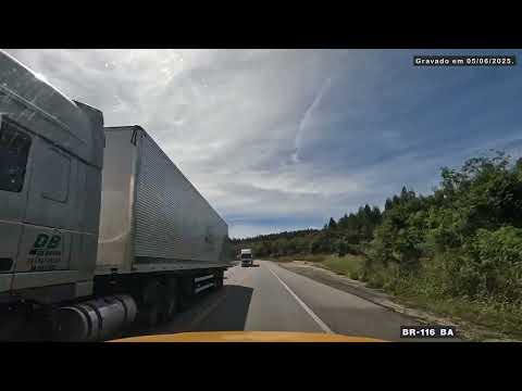 Cândido Sales-BA_BR-116. Gravado em 05/06/2025.