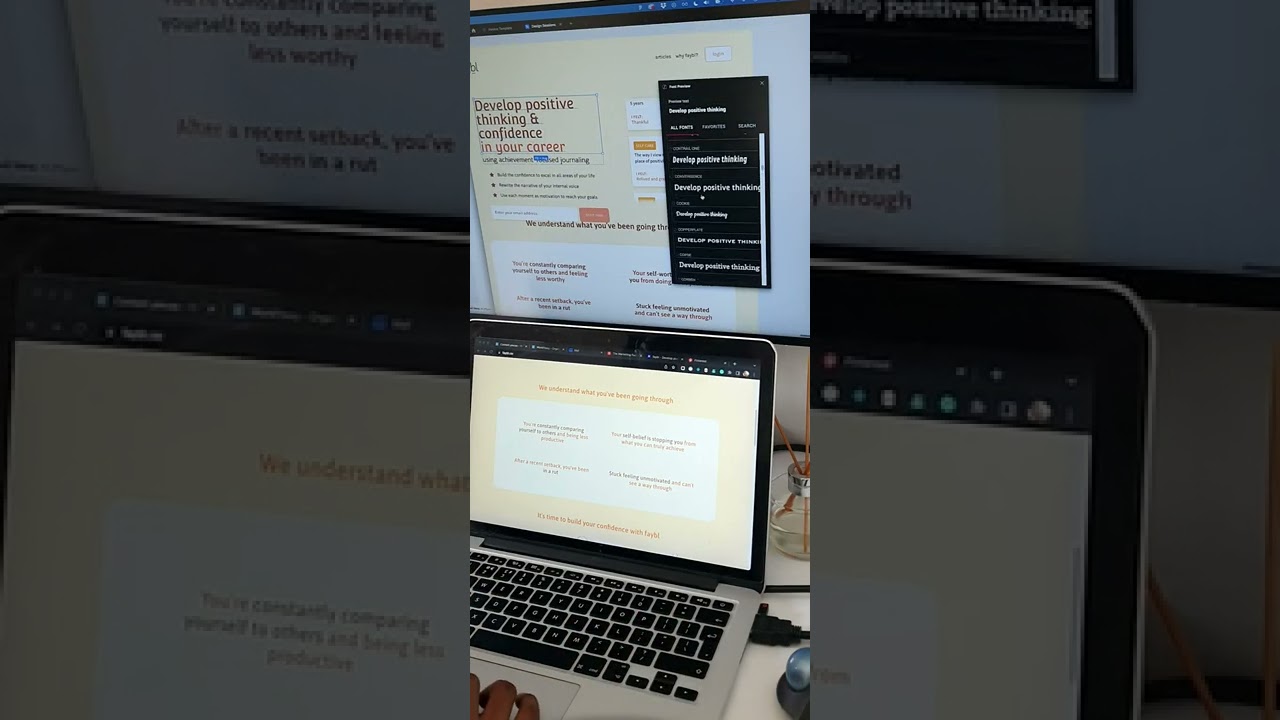 Redesigning a Landing Page in Figma | faybl.co | UX/UI Design | SaaS