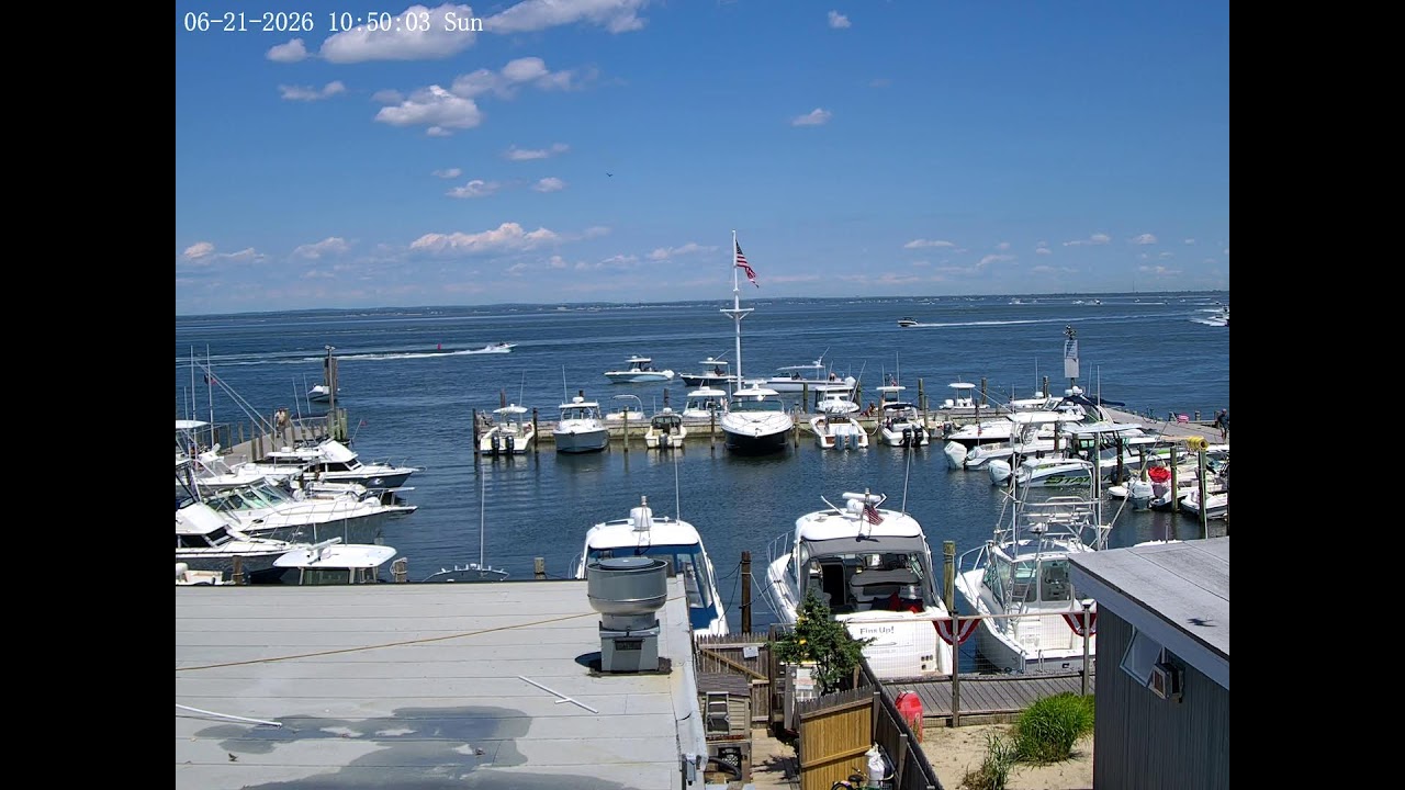 Live webcam view of Great South Bay Marina & Boats