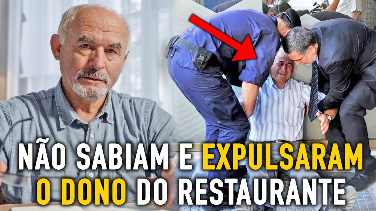 Gerente Expulsou Mendigo de Restaurante. Quando Ele Percebeu Que Era o Dono, Já Era Tarde...