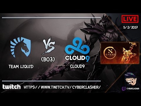 DAC 2017 EU Qualifier - Team Liquid vs Cloud9 #Game 1