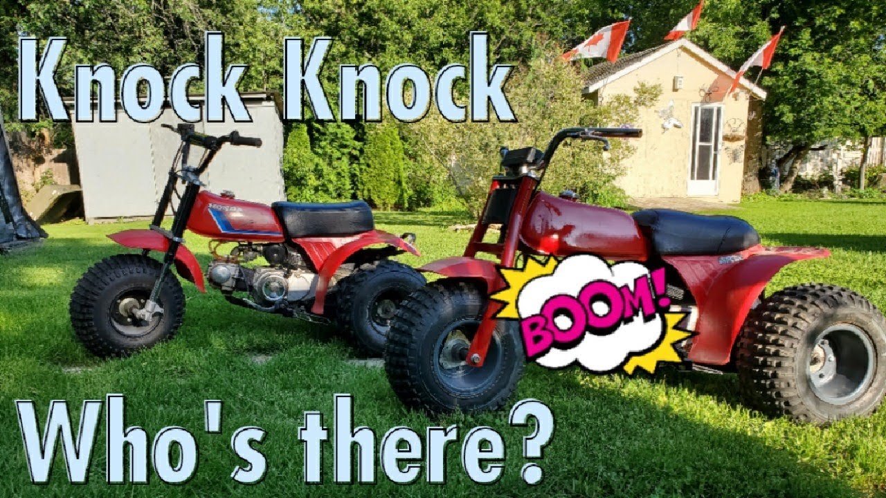 Bought Another Non Running Honda ATC 70, Will It Run? We Have Engine Problems / Banshee Wreck Update