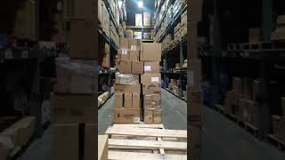 Order selector really fast paced warehouse
