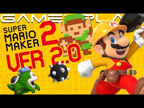 Play as Link in Super Mario Maker 2 Ver. 2.0 Update! + Spike, Ninji Speed Runs, & More! (Trailer)