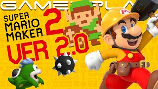 Play as Link in Super Mario Maker 2 Ver. 2.0 Update! + Spike, Ninji Speed Runs, & More! (Trailer)