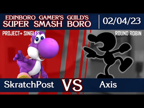 Smash Boro #43 Round Robin - SkratchPost (Yoshi) vs. Axis (Misc.) - Project+
