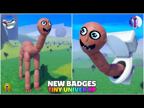 [ Update ] How To Get NEW MrSwamToFar Badges & Skin Toilet in Tiny Universe Roleplay - Roblox