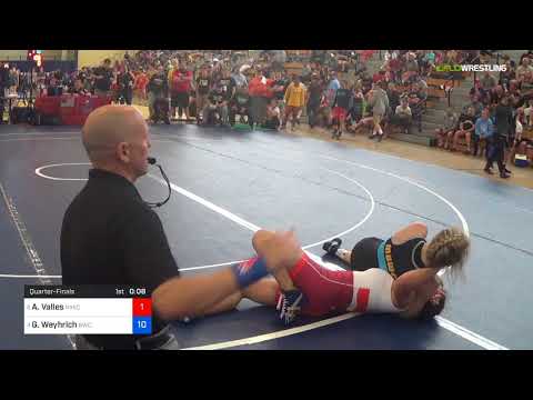 2018 FS WTT Challenge/Senior Women 53 Quarter-Finals - Arelys Valles (NYAC) Vs. Gabrielle Weyhrich