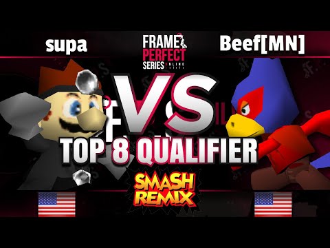 FPS3 Online Top 8 Qualifier -  supa (Dr. Mario, Bowser, Fox) vs. Beef[MN] (Falco) - Smash Remix