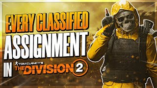 FULL GUIDE TO ALL EIGHT EXCLUSIVE BACKPACK TROPHIES - The Division 2 Classified Assignments in 2022