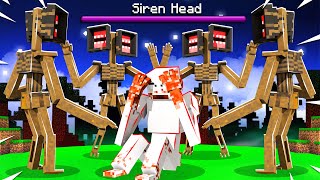 SIREN HEAD vs SCARIEST SCP CREATURES IN MINECRAFT!