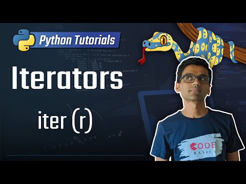 20 Iterators Python 3 Programming Tutorials