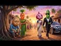 गरीब आलू को छोड़कर अमीर खीरे के साथ भा�