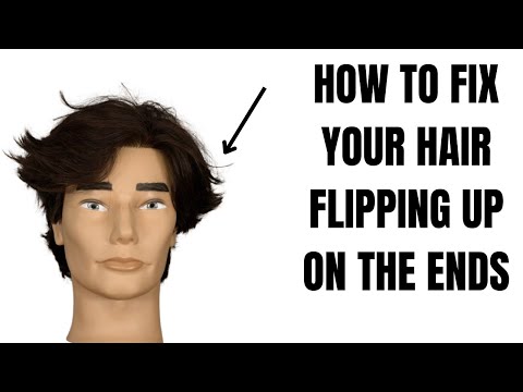 How to Fix Your Hair from Flipping Up on the Ends - TheSalonGuy