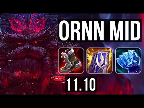 ORNN vs ZED (MID) | 6/3/16, 300+ games | KR Grandmaster | v11.10