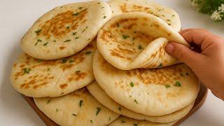 Turkish Bread 🇹🇷 Famous with Flour and Milk // The Result Will Shock You !!!