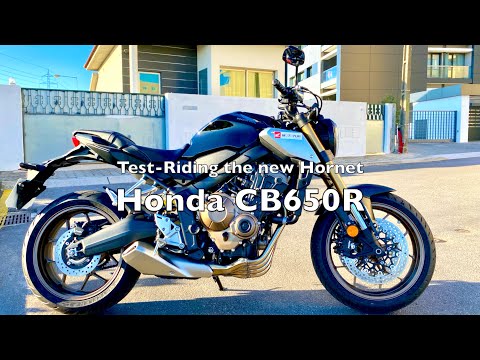 Test-Riding Honda CB650R