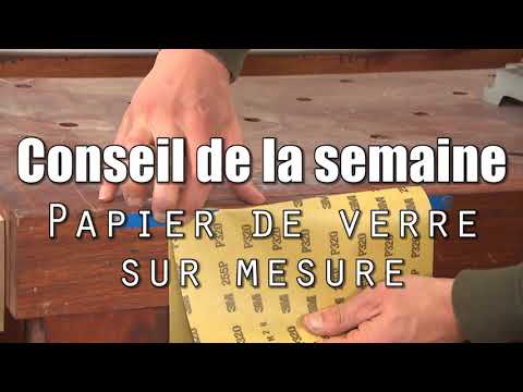 Papier de verre sur mesure