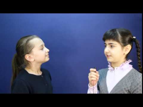 Taya and Anush  Class 3  Translation Russian English