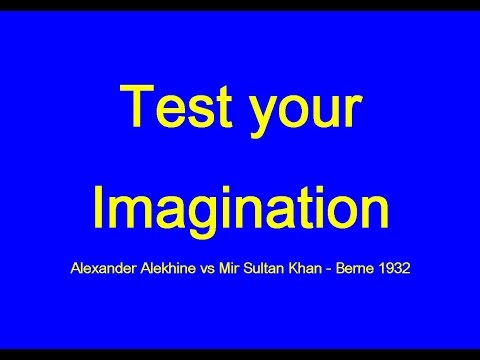 Alexander Alekhine vs Mir Sultan Khan - Berne 1932