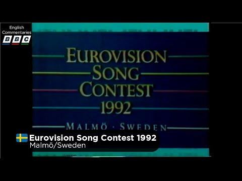 Eurovision Song Contest 1992 (English Commentaries)