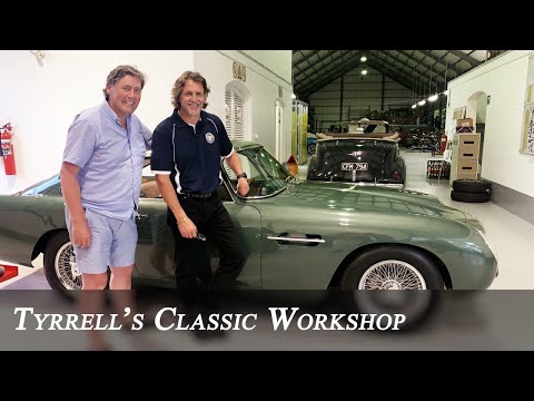 Aston Martin DB4GT - Fixing an icon at the Franschhoek Motor Museum | Tyrrell's Classic Workshop