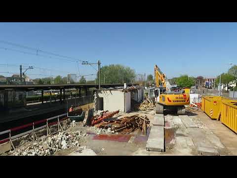 Sloop station Castricum.    22-4-2020