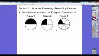 Inductive Reasoning - Describing Patterns - Section 2.1
