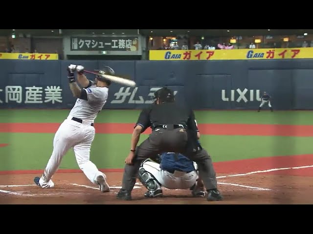 【7回裏】4番の一撃で振り出しに!! バファローズ・ロメロの7号同点ホームラン!! 2018/5/10 Bs-F