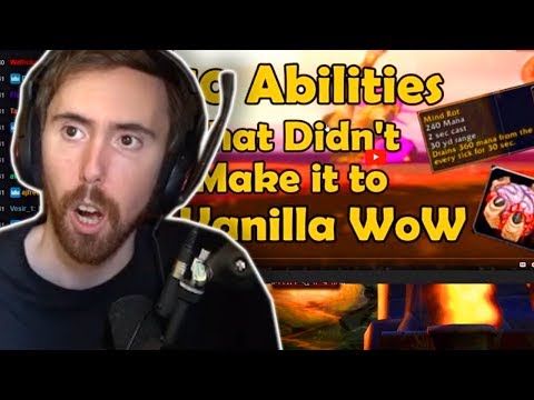 Asmongold's Reaction to 10 Curious Abilities in WoWs Beta that Didn't Make it to Vanilla WoW