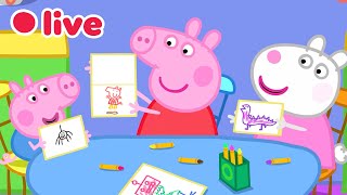 🔴 LIVE: Funny Adventures With Peppa Pig 🤣✨ Cute Kids Cartoons 🐷 Back to Back FULL HD Episodes