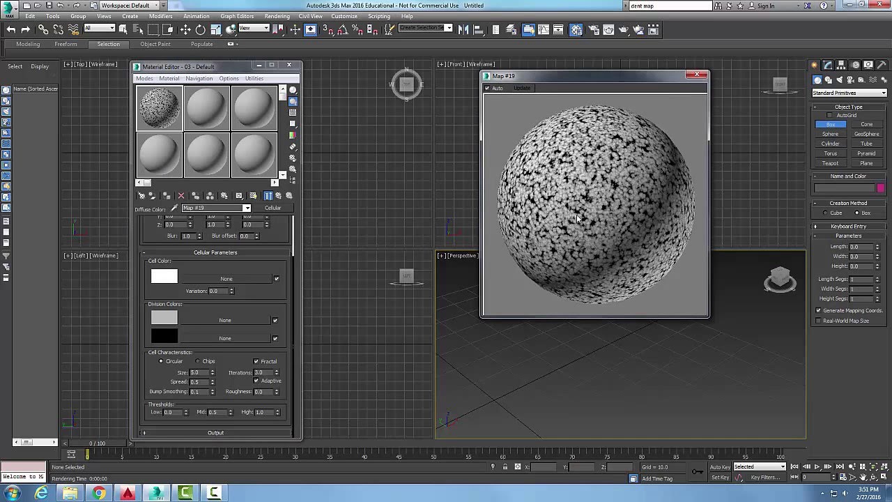 3ds Max  07-42 Cellular Maps