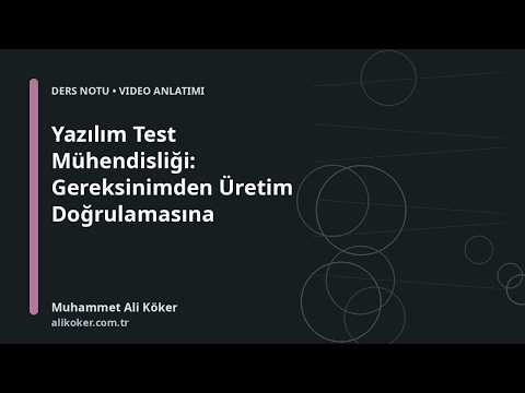Open the Software Test Engineering: Applied Verification and Validation from Requirements to Production video