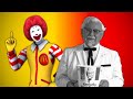 Ronald McDonald Vs The KFC Guy Epic Rap Battles Video Games Vs History