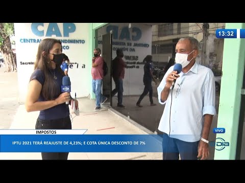 IPTU 2021 terá reajuste de 4,23% e cota única terá desconto de 7% 15 02 2021